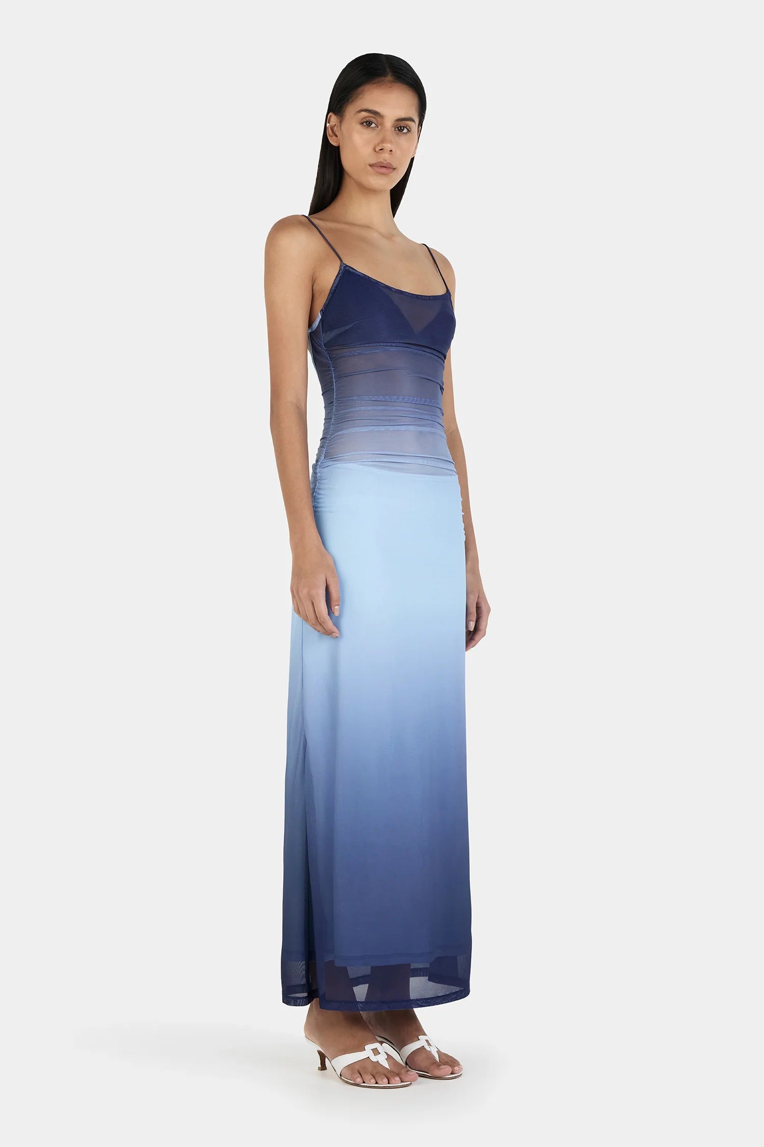 Ownley | Arabella Midi Dress - Ocean Gradient