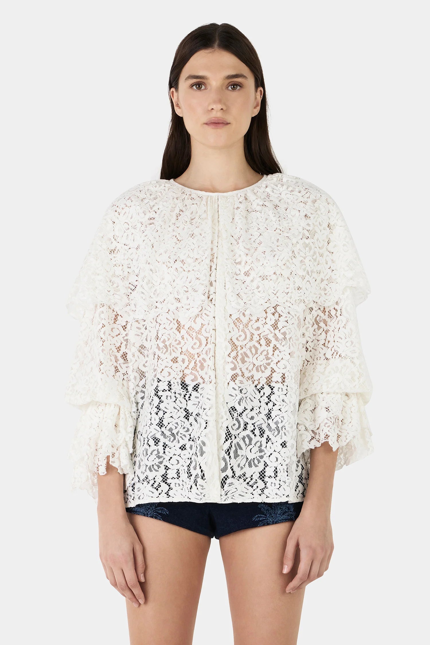 Hansen & Gretel | Aria Lace Blouse - Ivory