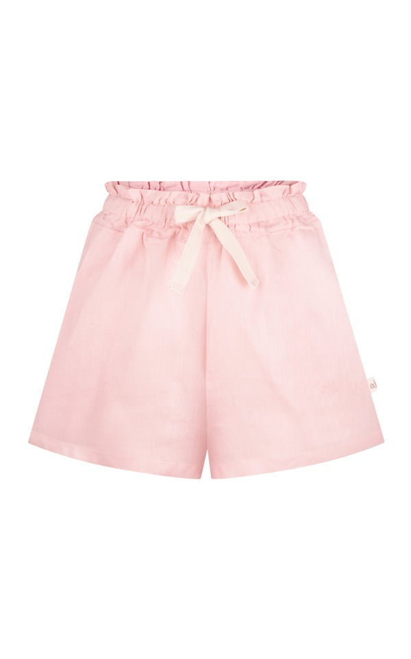 Araminta James | Cove Linen Shirt Set Dusty Rose