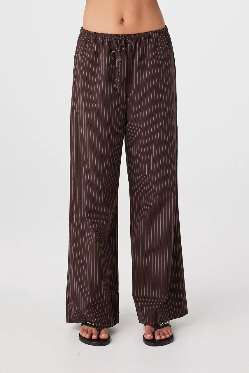 Arcaa Movement | Rae Pants - Espresso Stripe