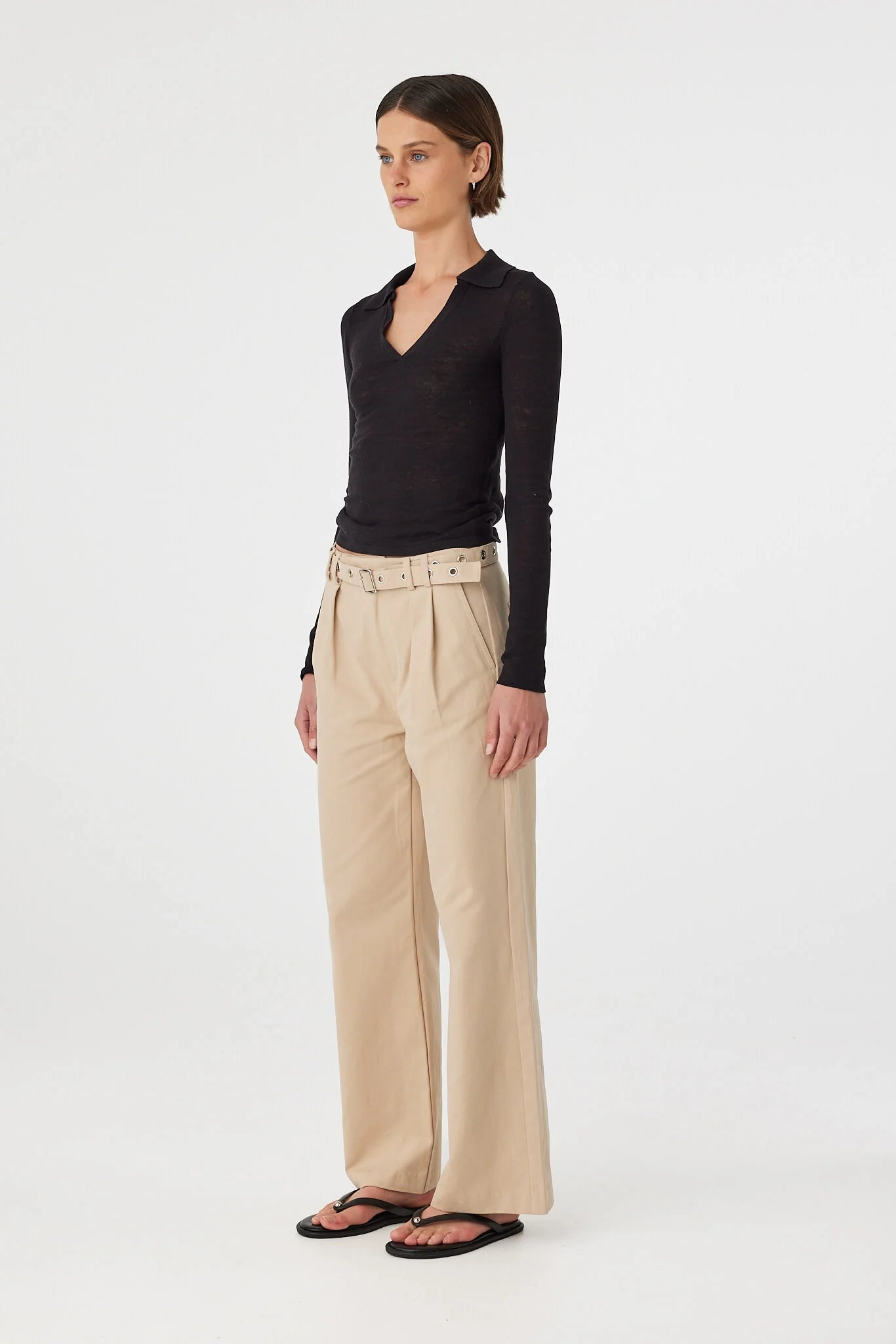 Arcaa Movement | Mae Long Sleeve Top - Black