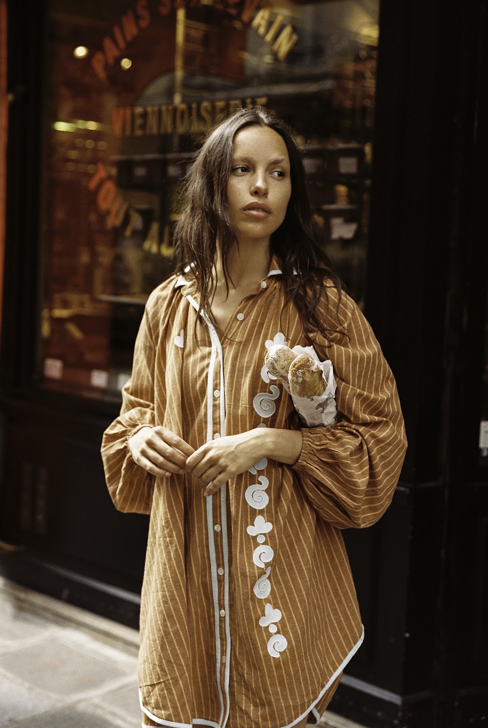 Kinga Csilla | Bello Swirl Cupio Shirt Dress