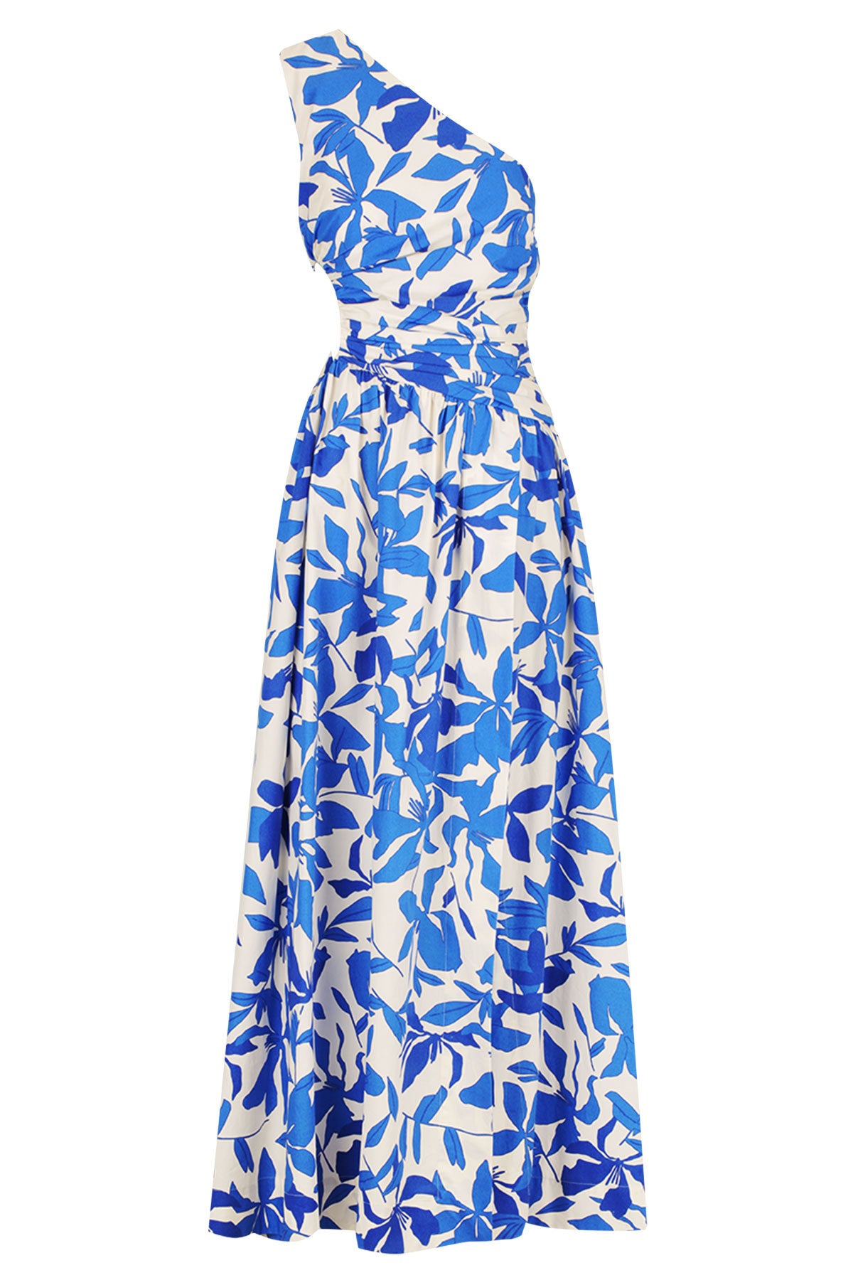 Shona Joy | Bleue Asymmetrical Cut Out Maxi Dress