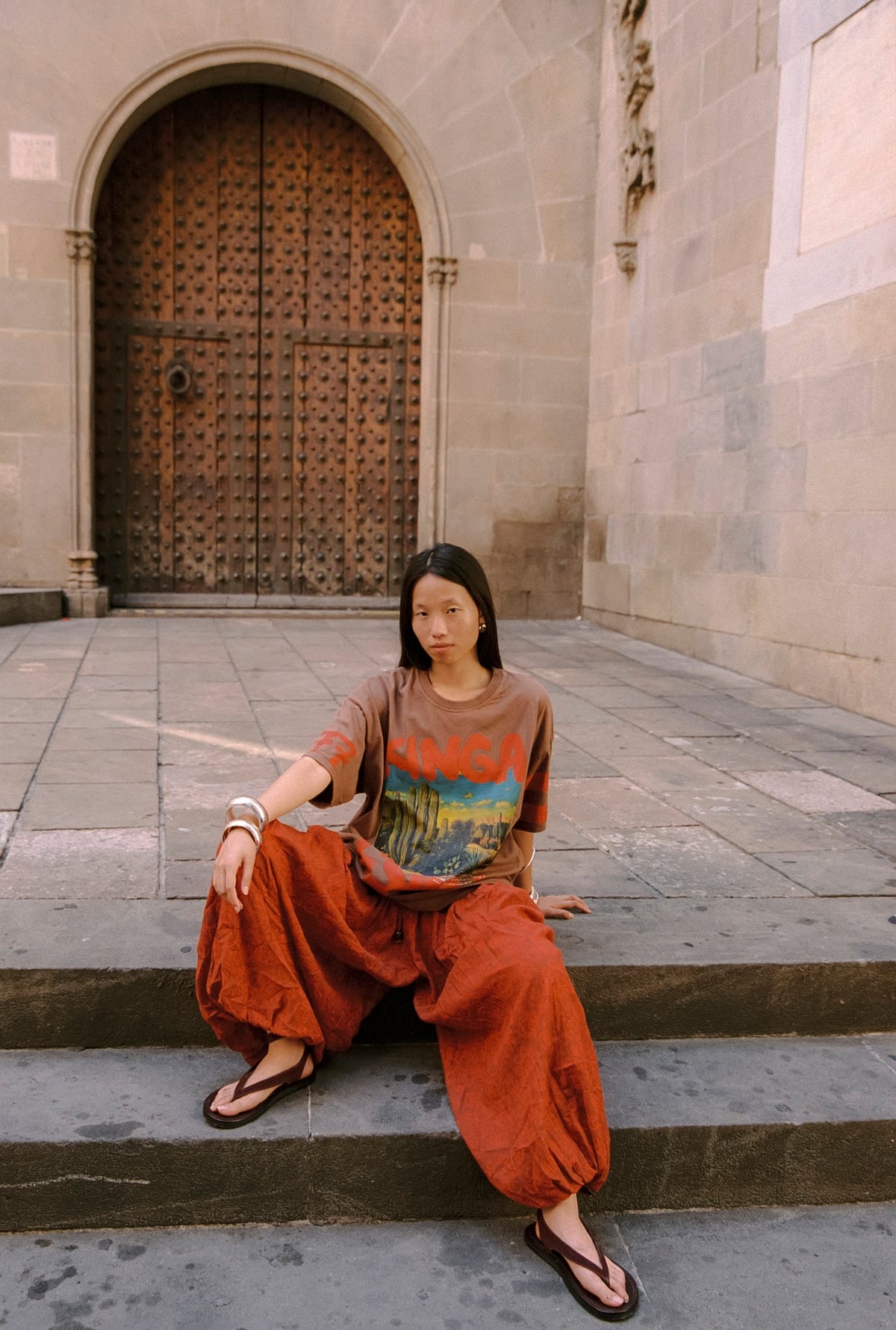 Kinga Csilla | Red Cactus OG Tee