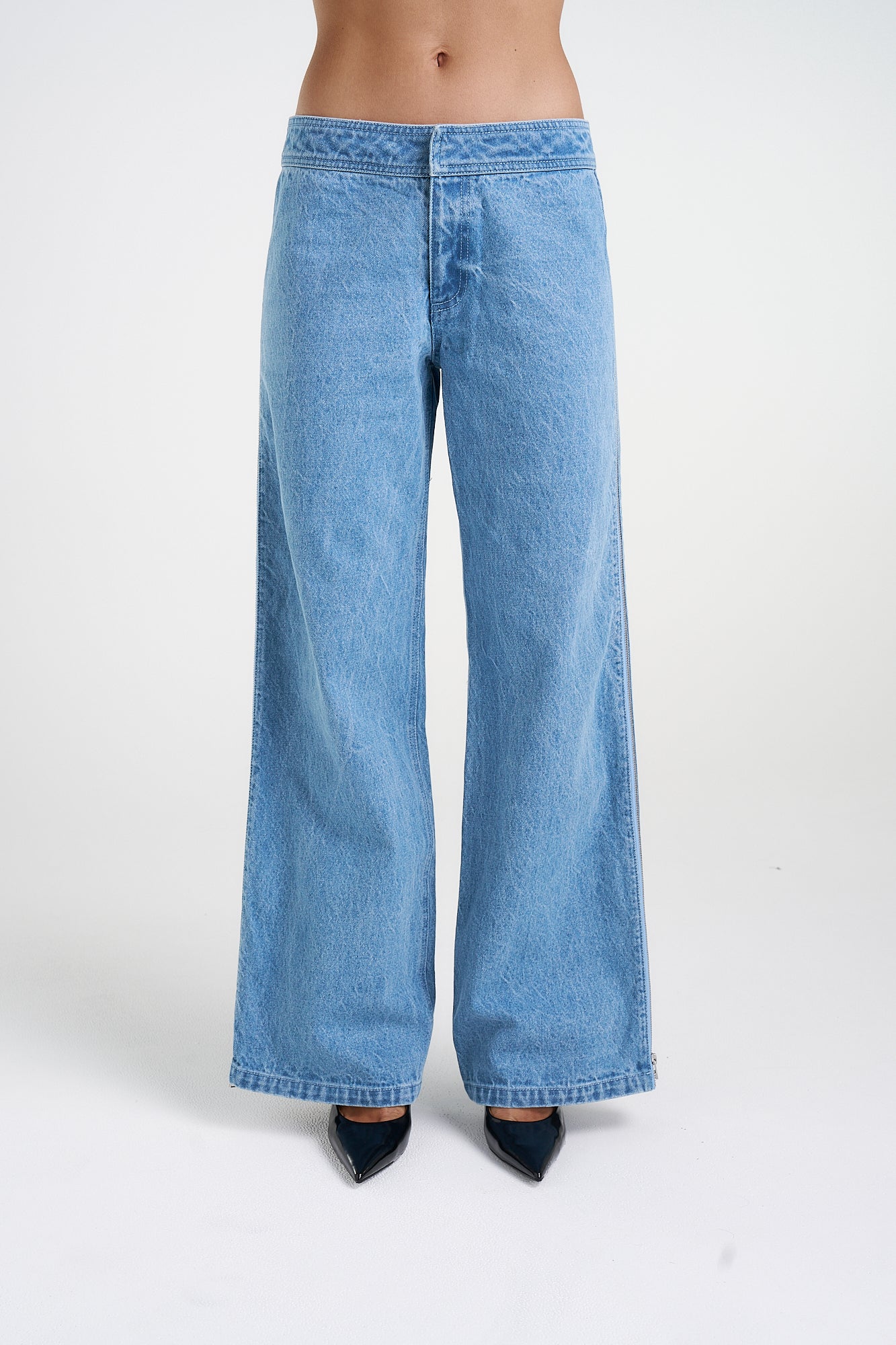 Summi Summi | Zip Jeans - Blue Denim