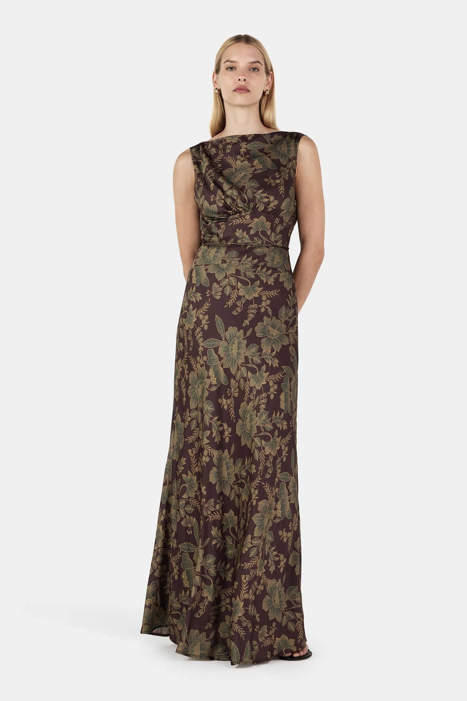 Hansen & Gretel | Clara Bias Dress - Gilded Garden
