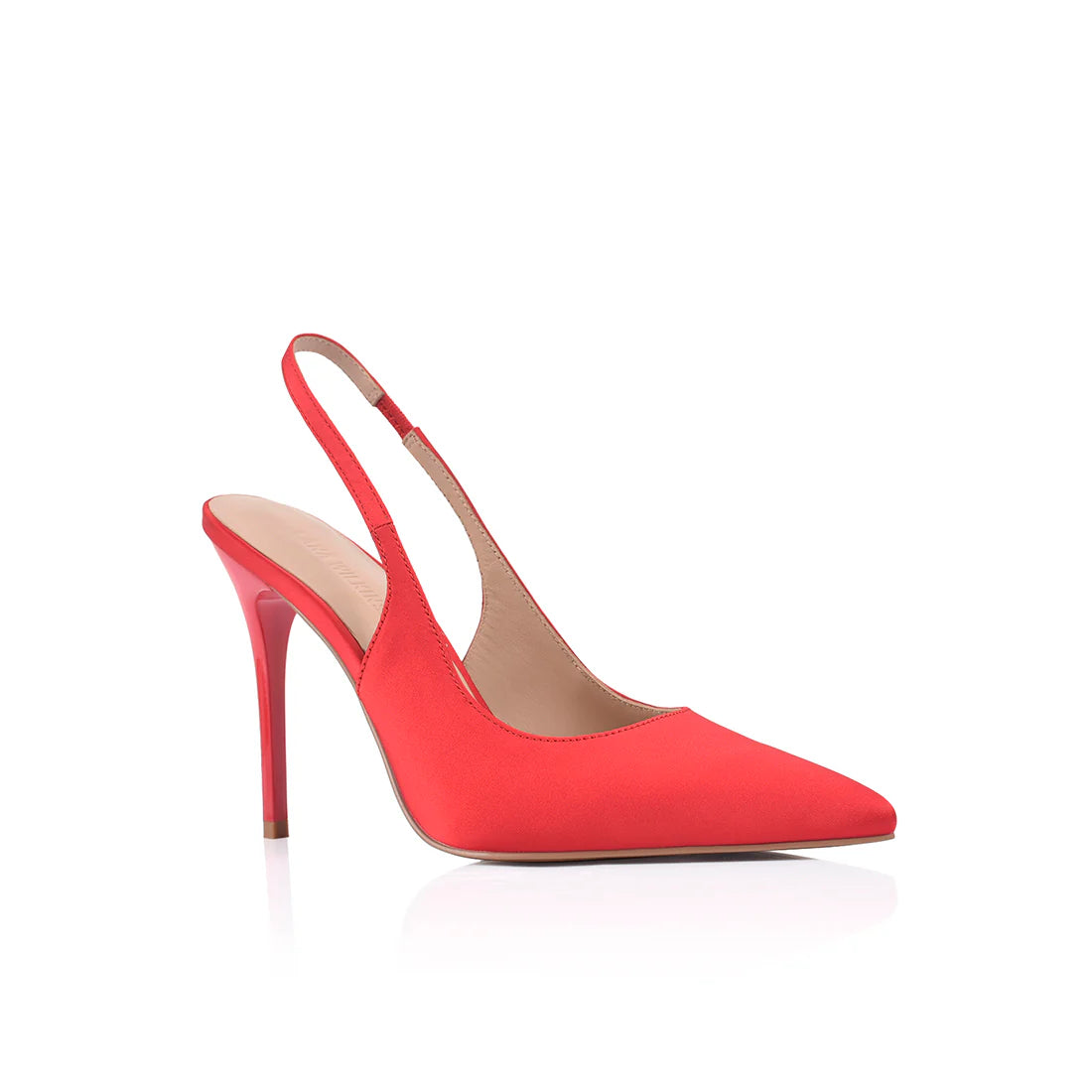 Charlize Pump Red Satin