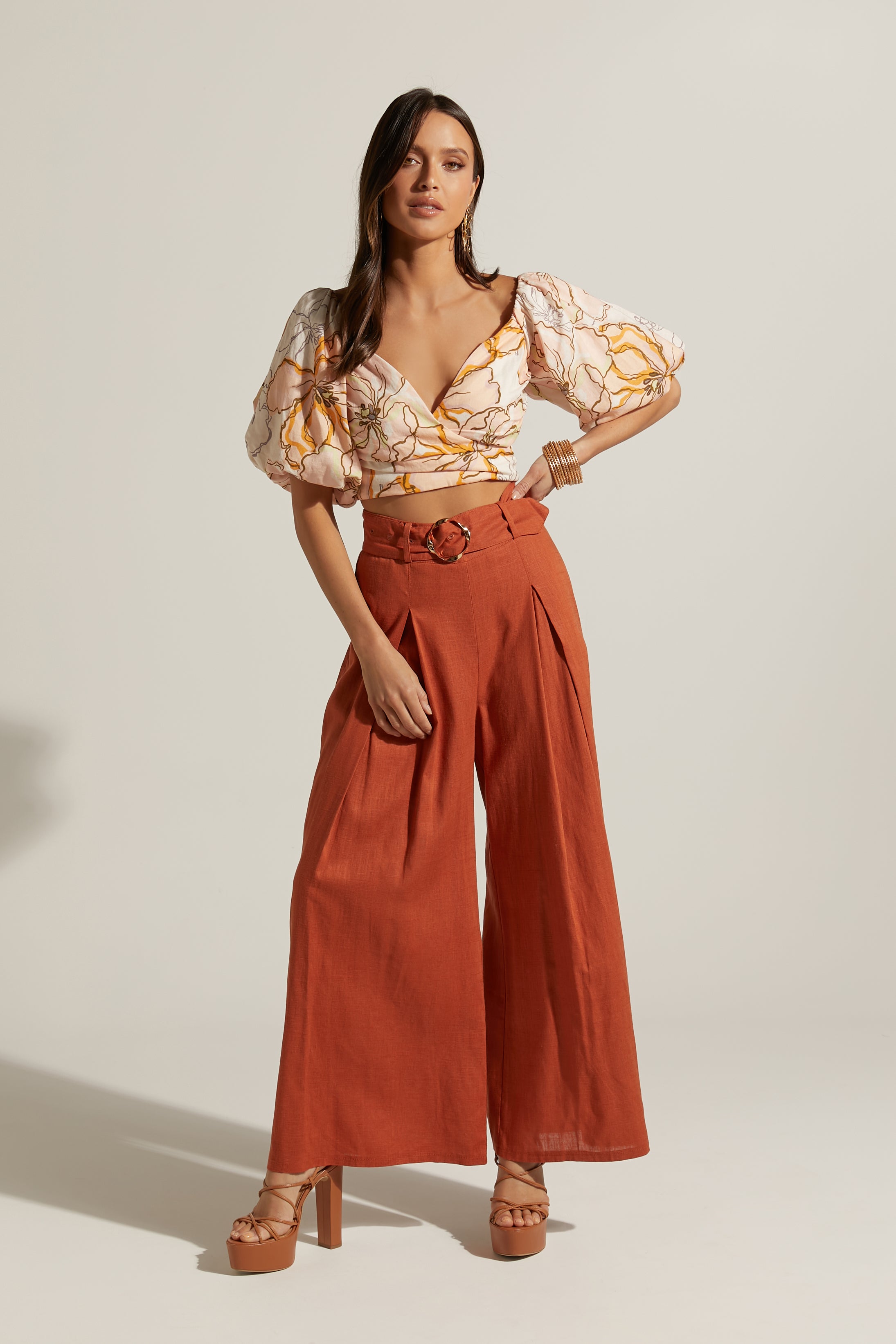 Reine Pant - Burnt Sienna