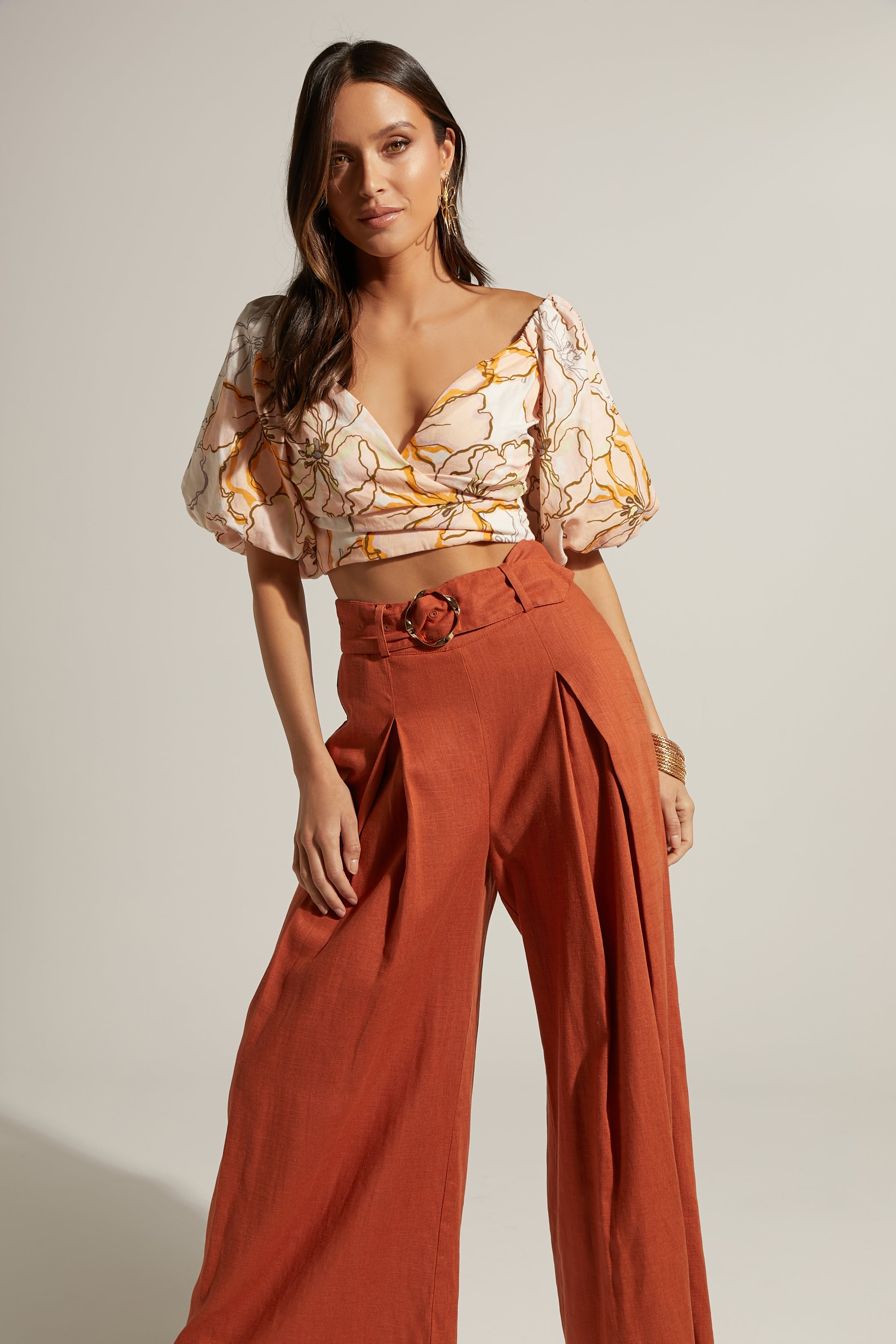 Reine Pant - Burnt Sienna