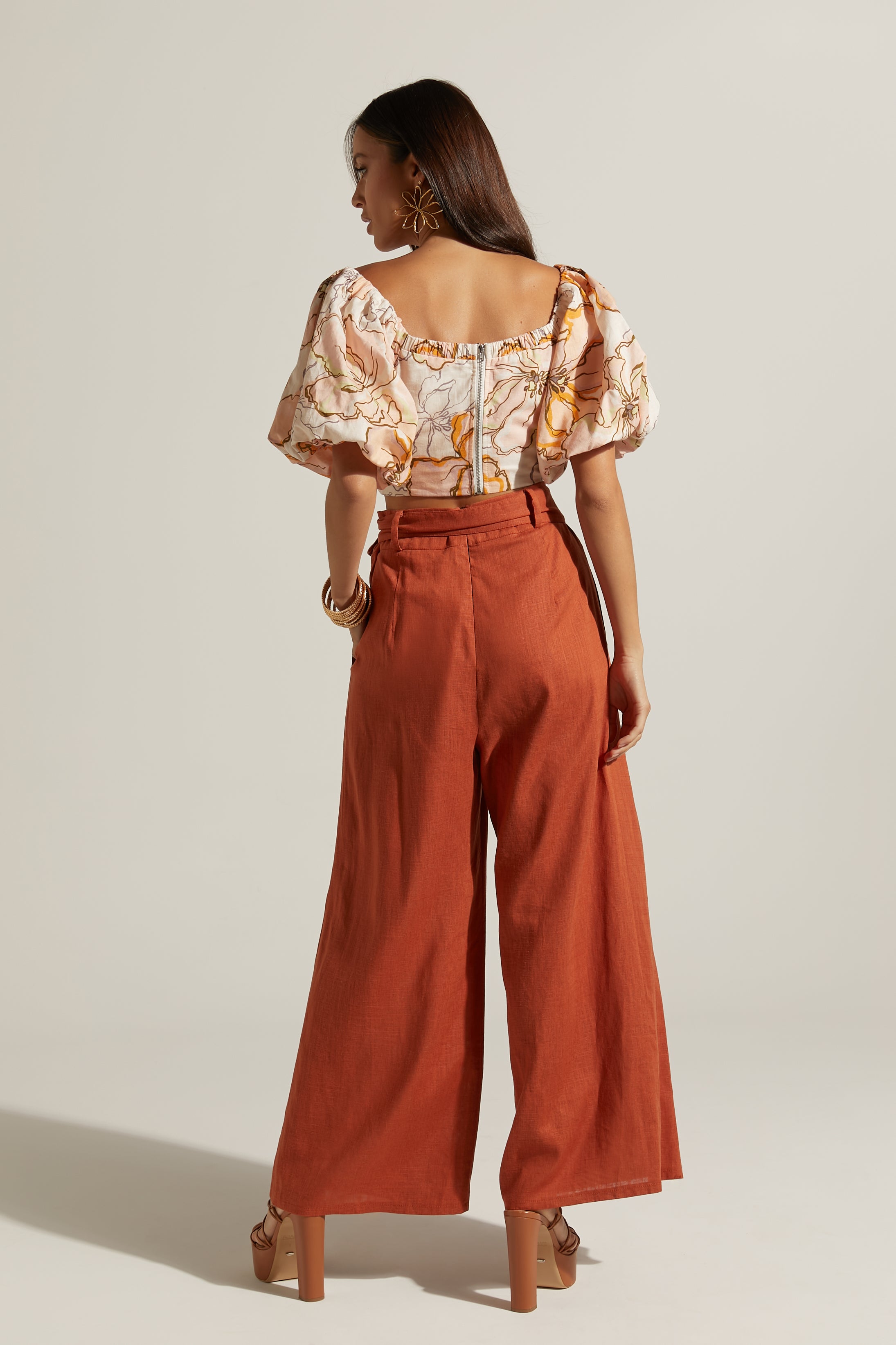 Reine Pant - Burnt Sienna