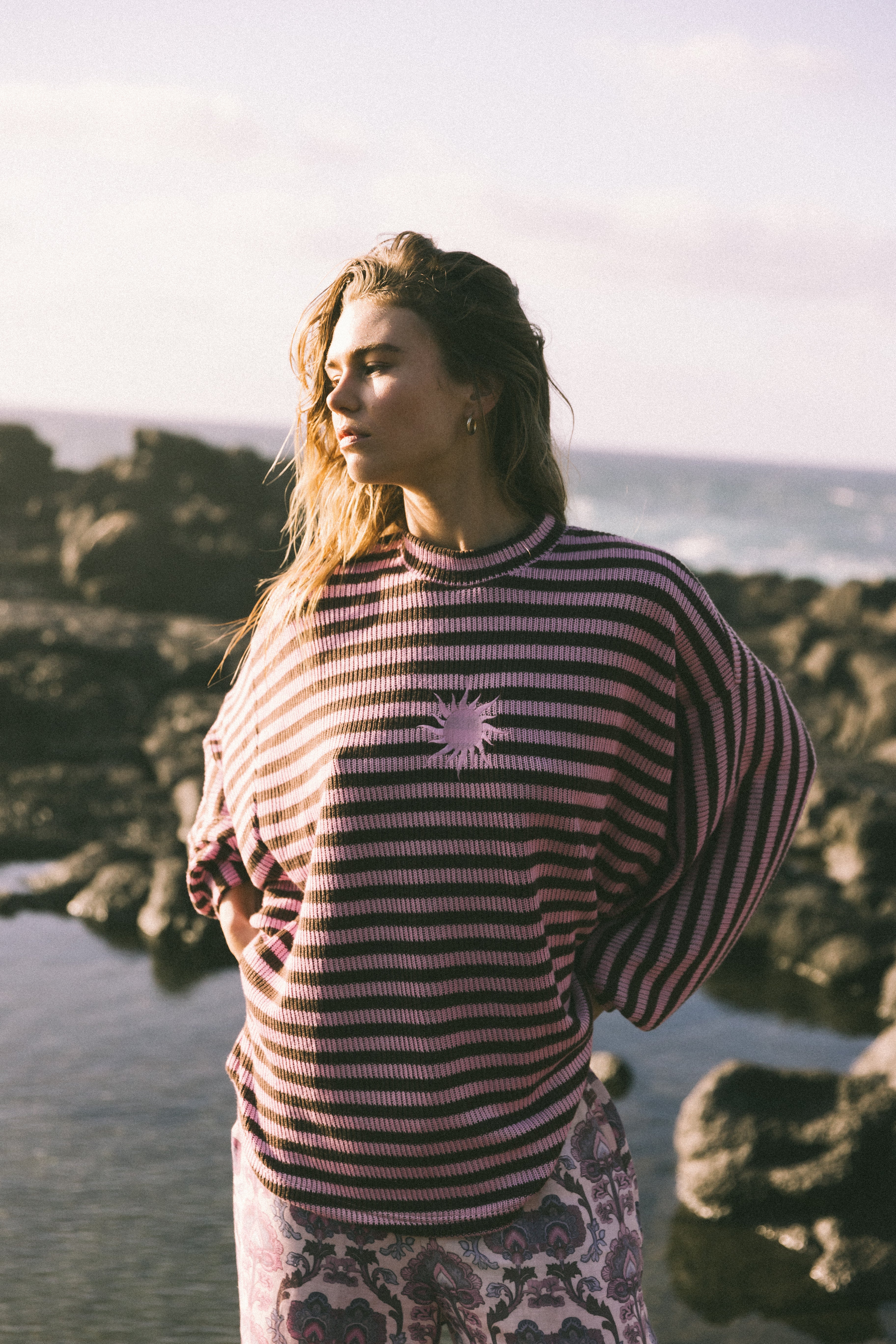Kinga Csilla | Canto Striped Knit Jumper