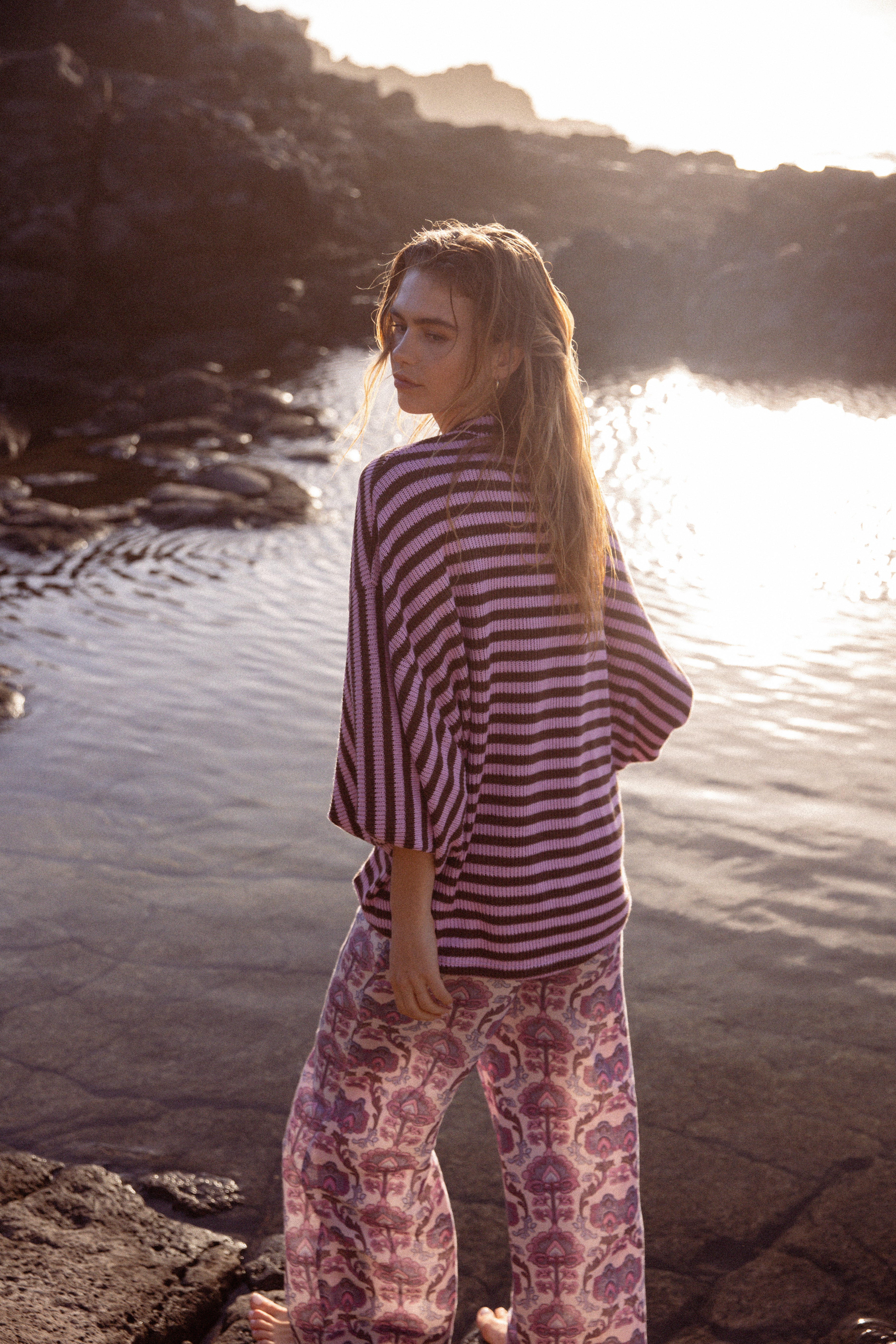 Kinga Csilla | Canto Striped Knit Jumper