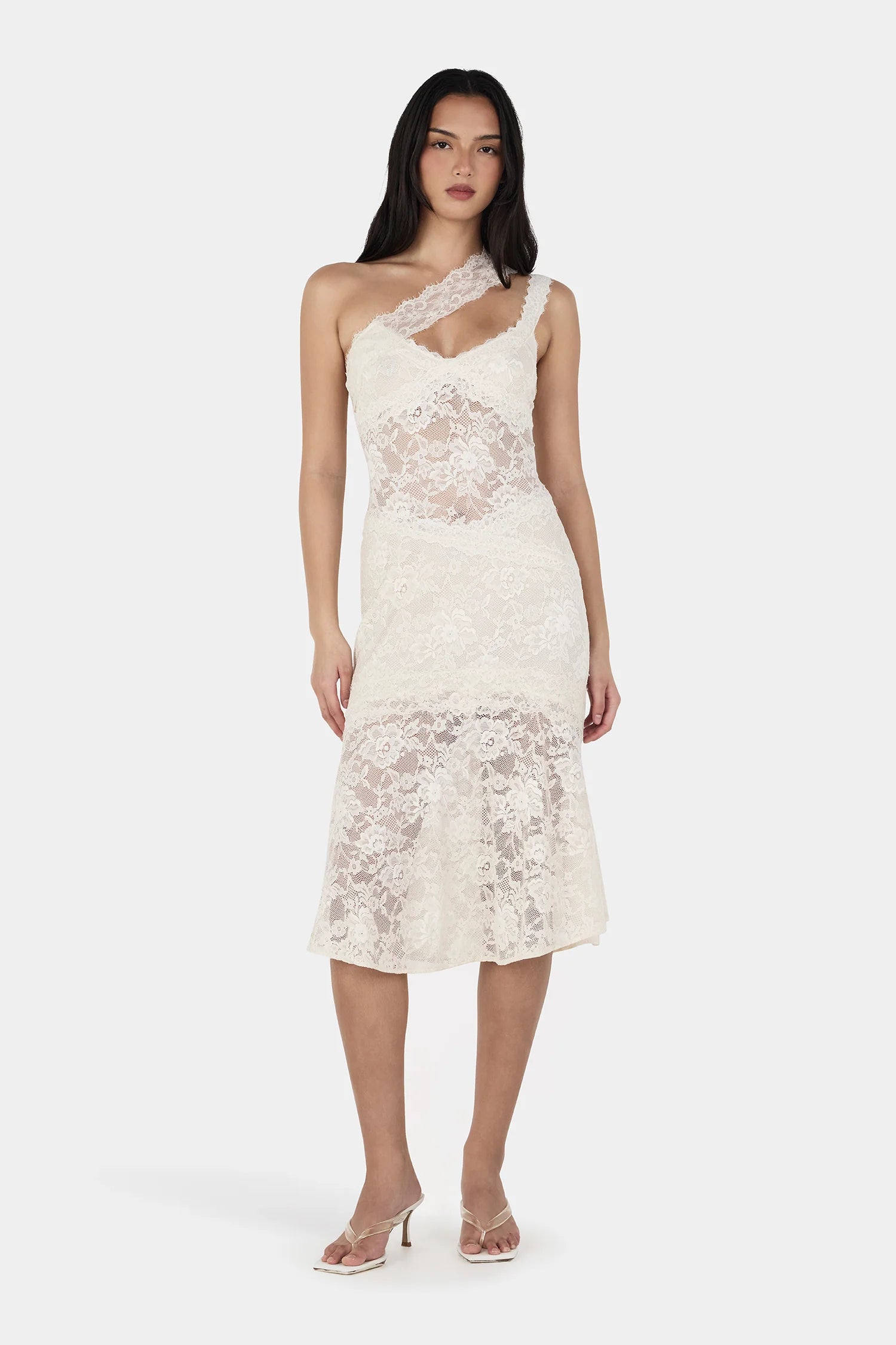 Ownley | Della Dress - Ivory