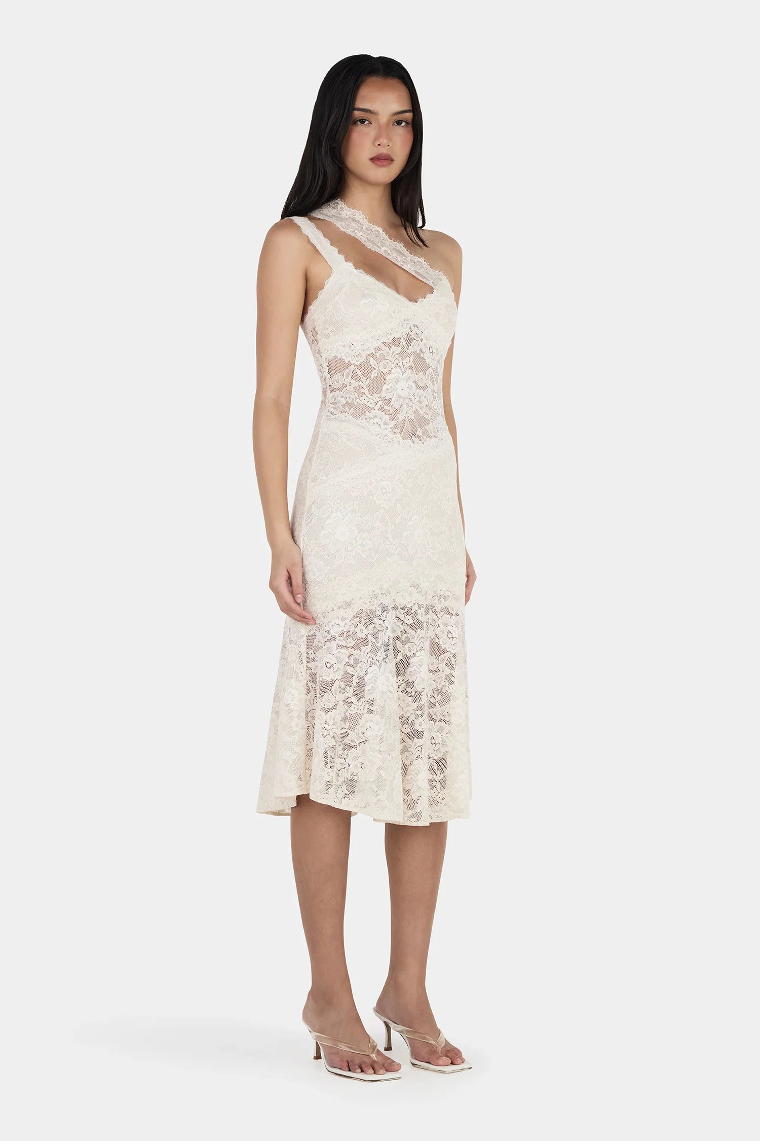 Ownley | Della Dress - Ivory
