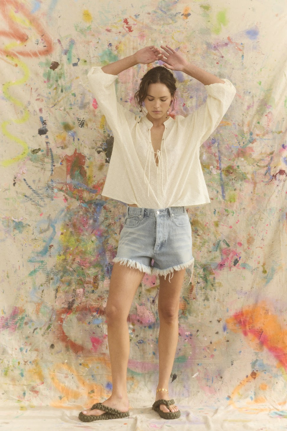 Kinga Csilla | KC Essential Reckless Denim Short