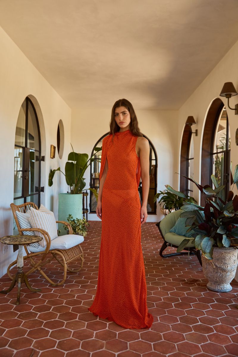 Roame | Fallon Gown - Poppy Confetti