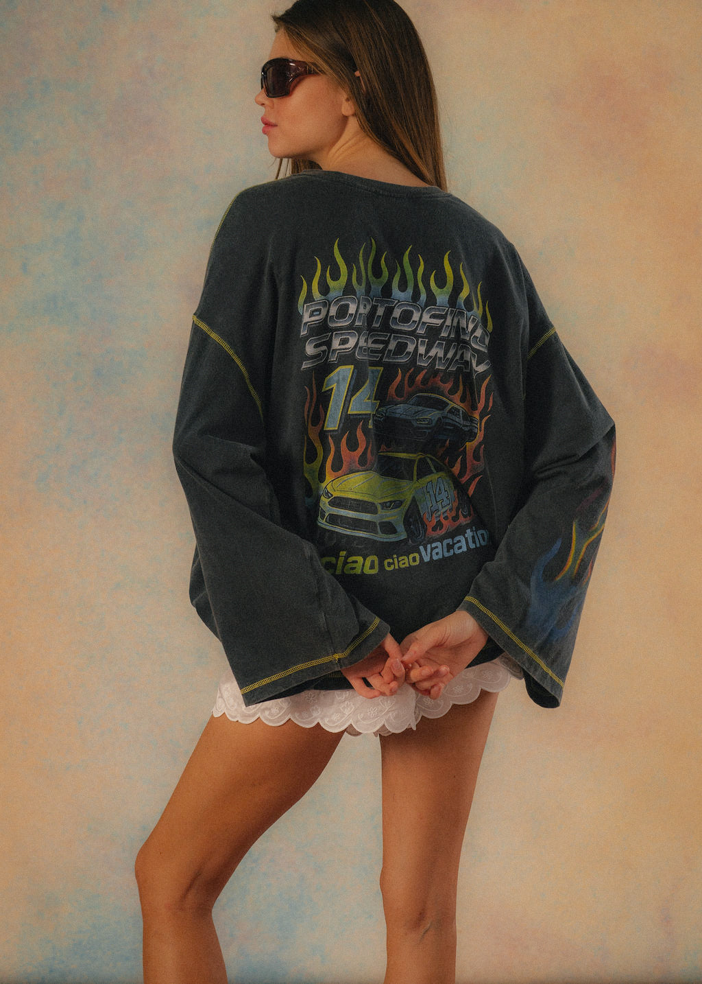 ***PRE-ORDER*** Ciao Ciao Vacation | Portofino Ace LS Tee