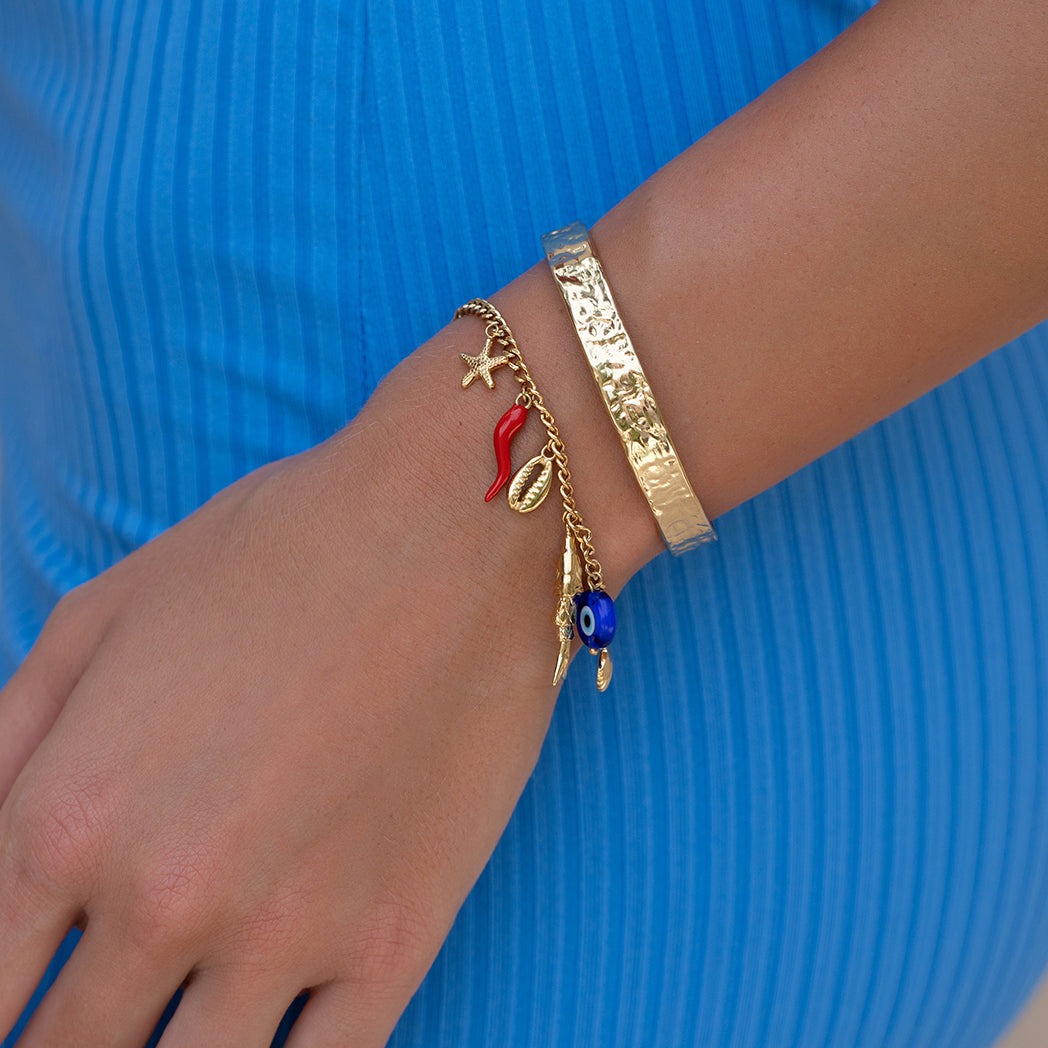 Arms Of Eve | Olivia Gold Cuff Bracelet