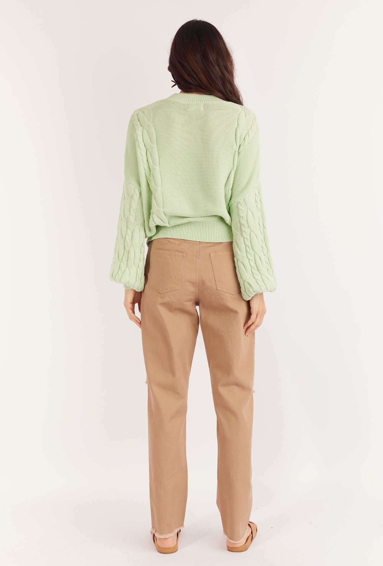 KEIRA KNIT - SEAFOAM GREEN