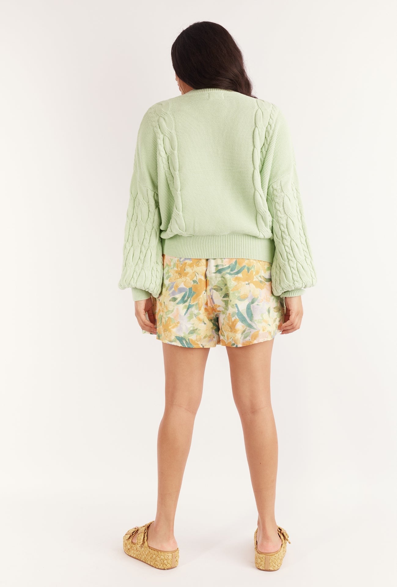KEIRA KNIT - SEAFOAM GREEN
