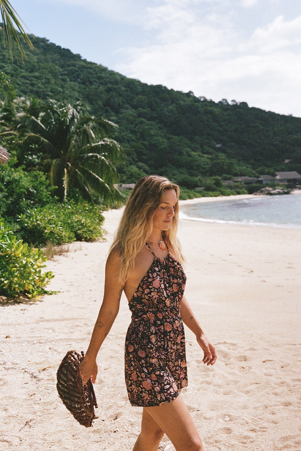 Arnhem | Sabba Playsuit in Sunset Black