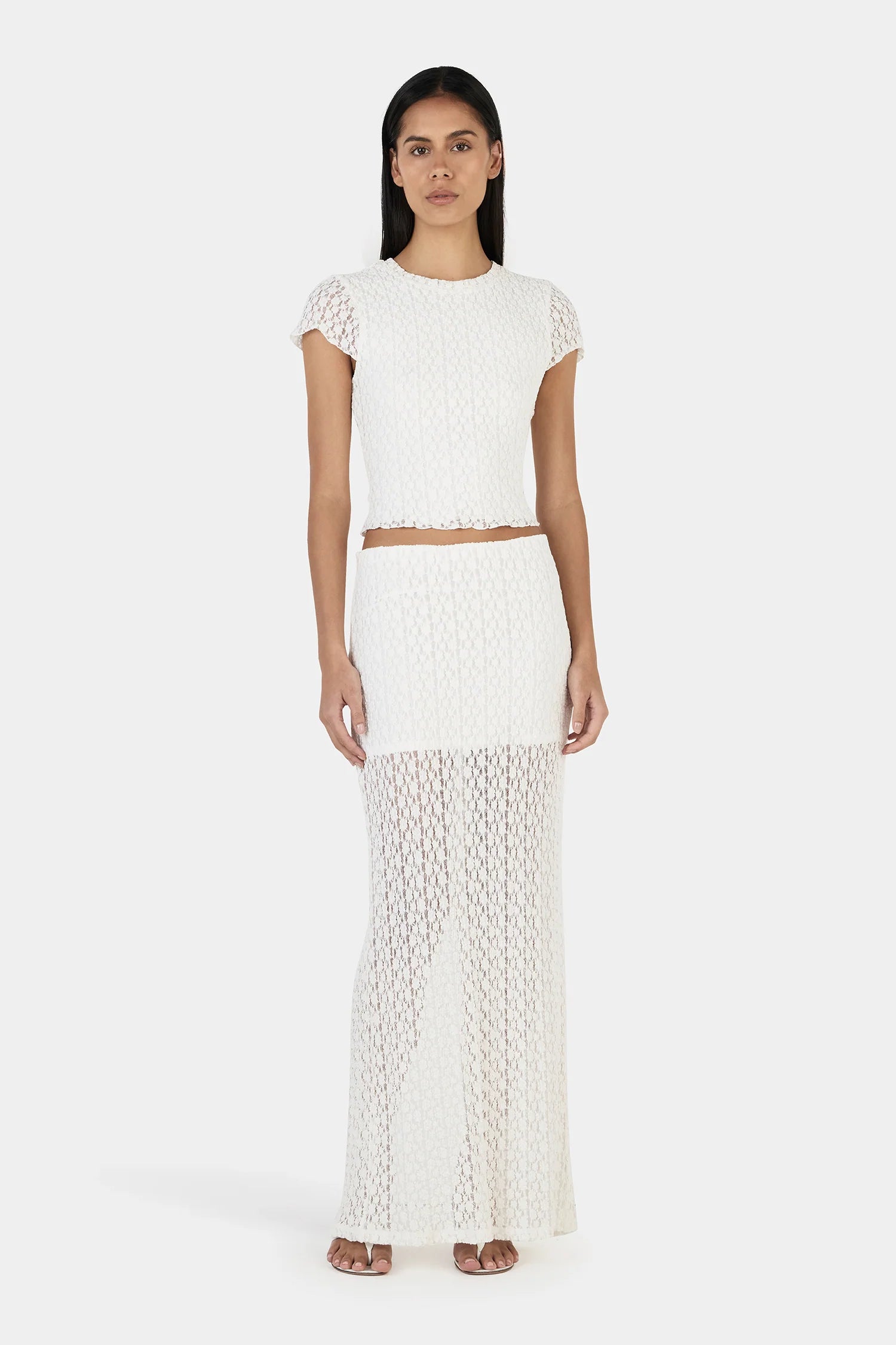 Ownley | Delphine Skirt - Ivory
