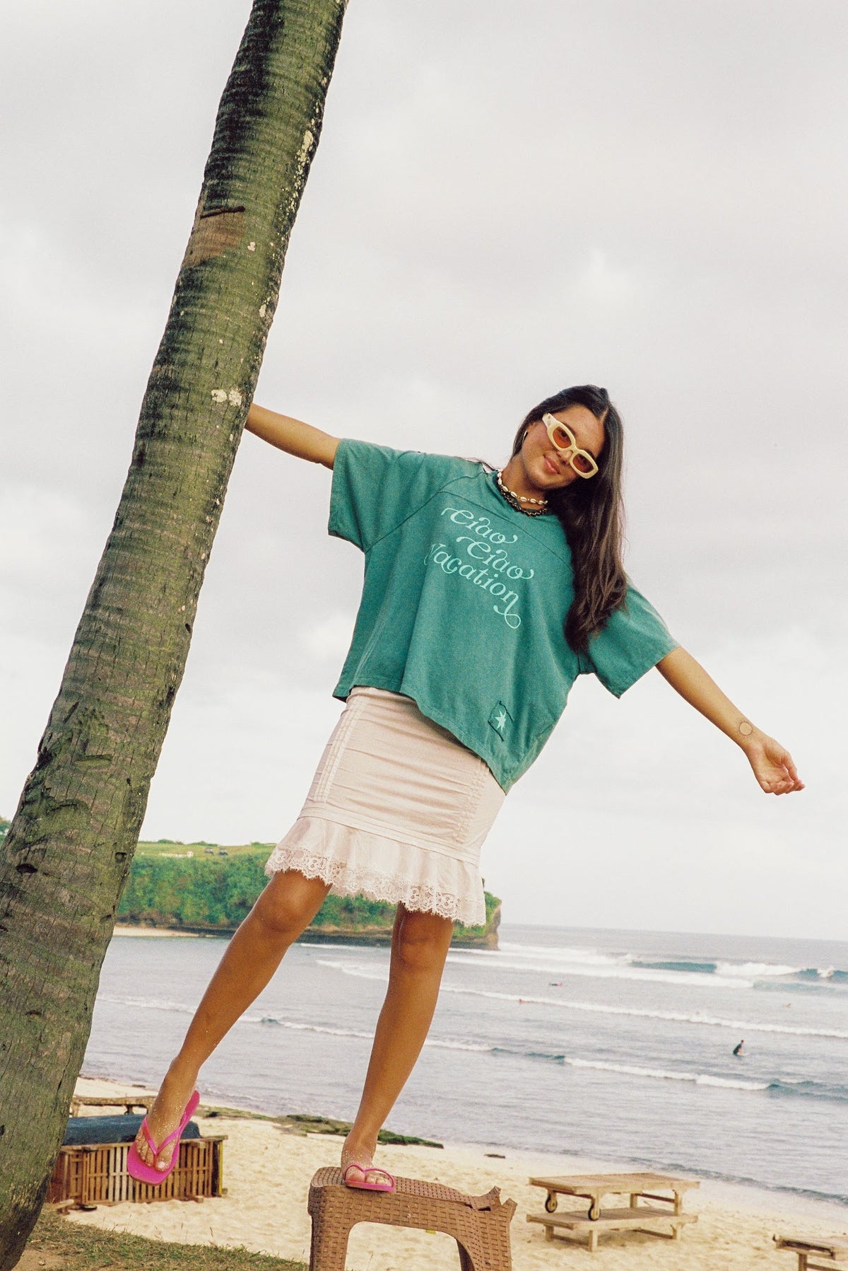 Ciao Ciao Vacation | Bayou Vacation Crop Tee
