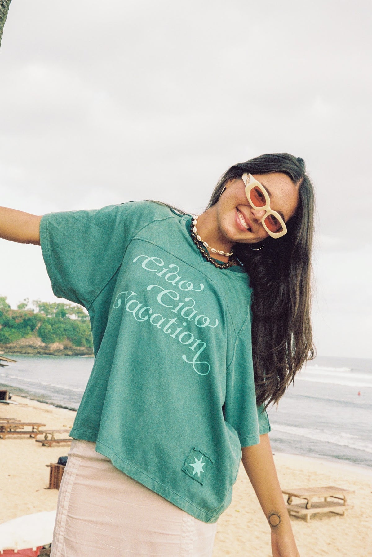 Ciao Ciao Vacation | Bayou Vacation Crop Tee