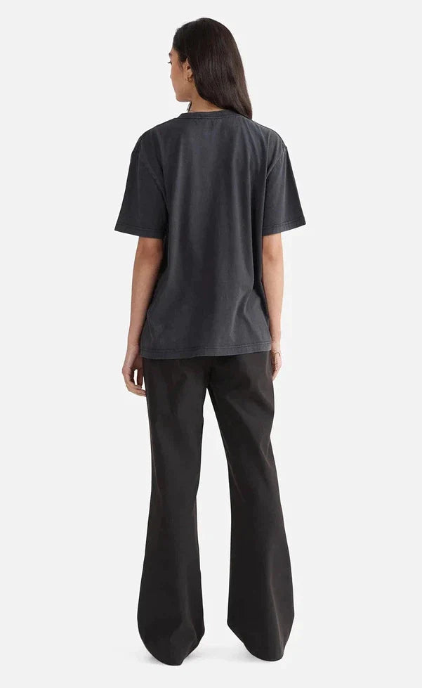 BOUQUET OVERSIZED TEE - VINTAGE BLK