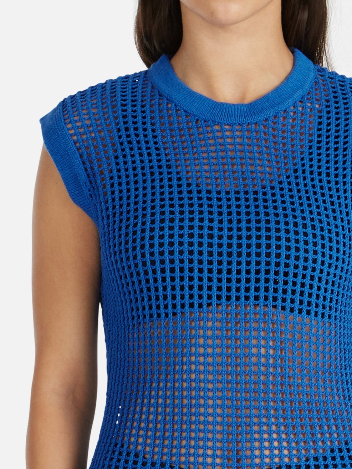 Ena Pelly | Demi Knit Maxi Dress - Blue