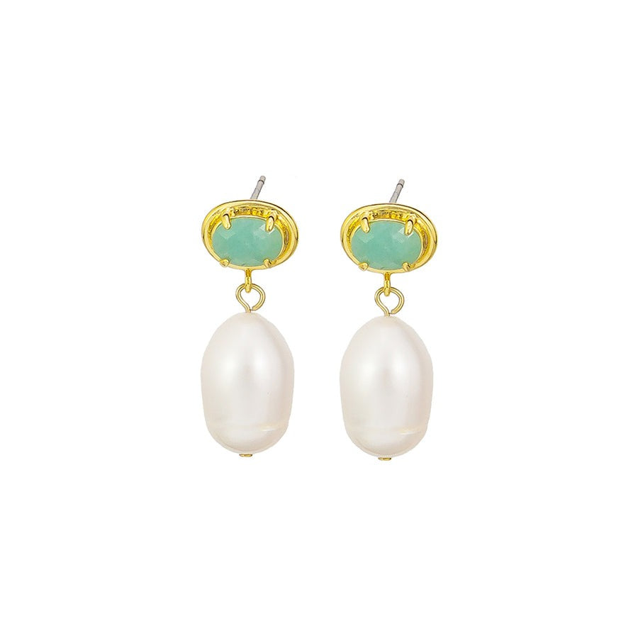 Luciana Earrings - Amazonite