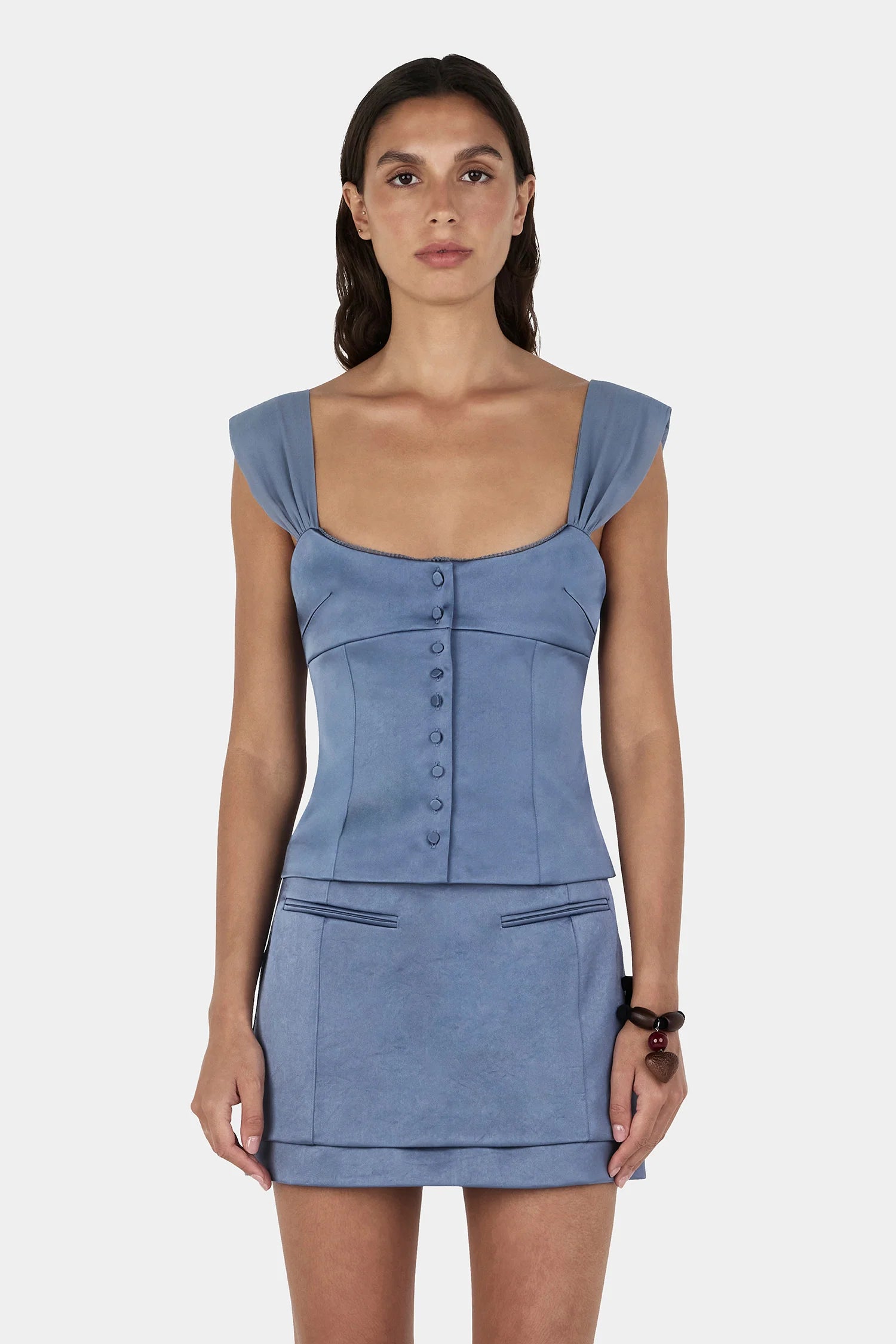 Hansen & Gretel | Georgie Corset - Steel