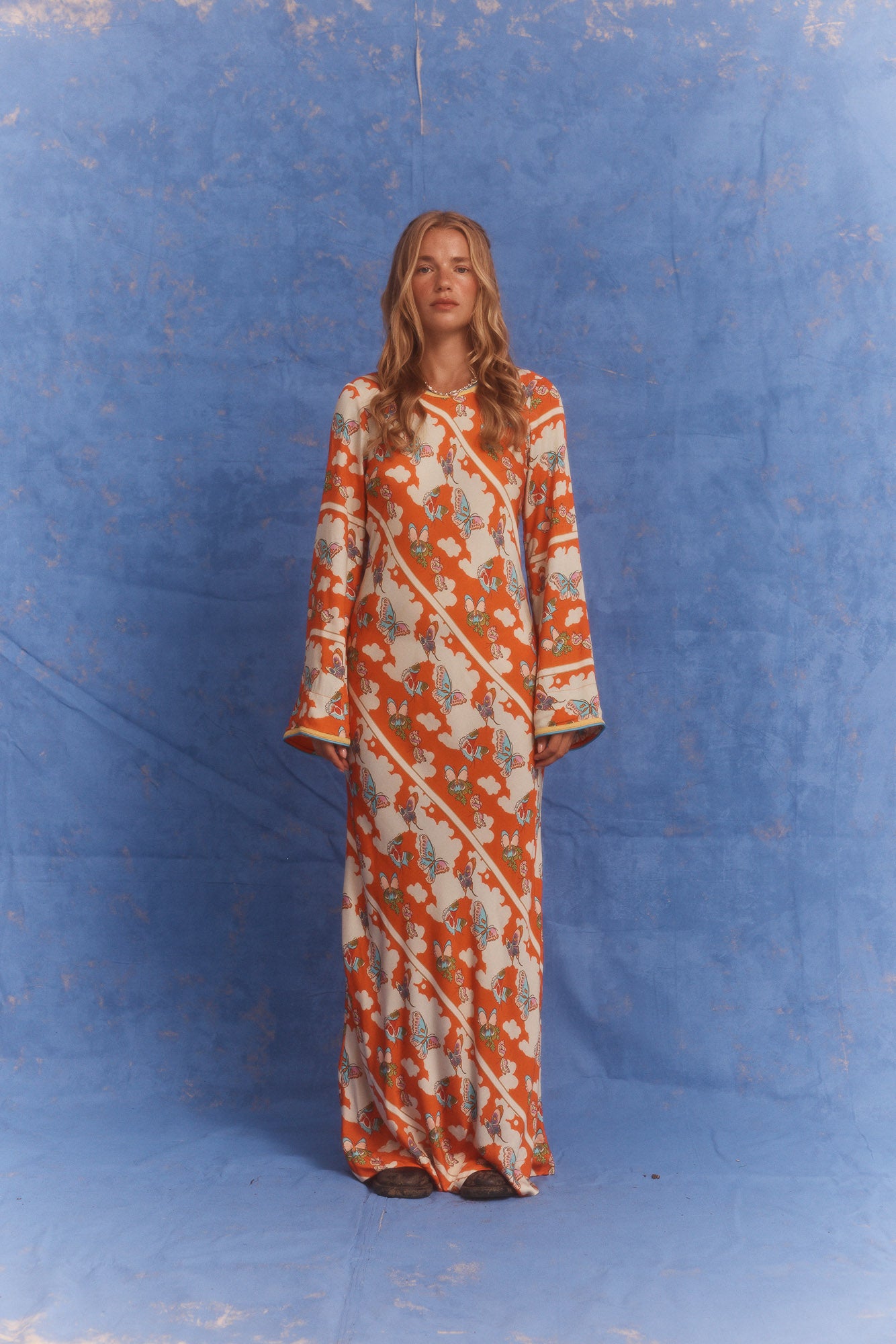 Kinga Csilla | Farfalla Olive Dress