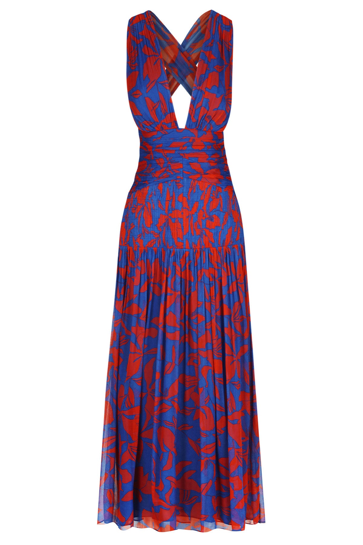 Shona Joy | Flore Plunged Tie Back Midi Dress