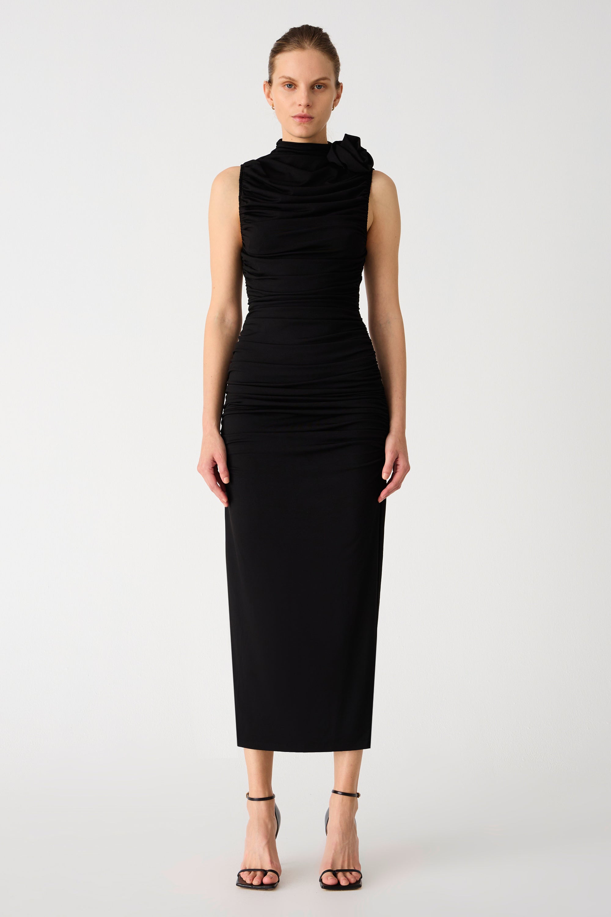 Misha | Frankie Matte Jersey Midi Dress