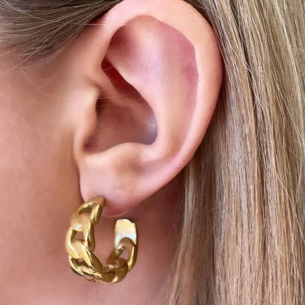 Ever | Groove Hoop Earrings