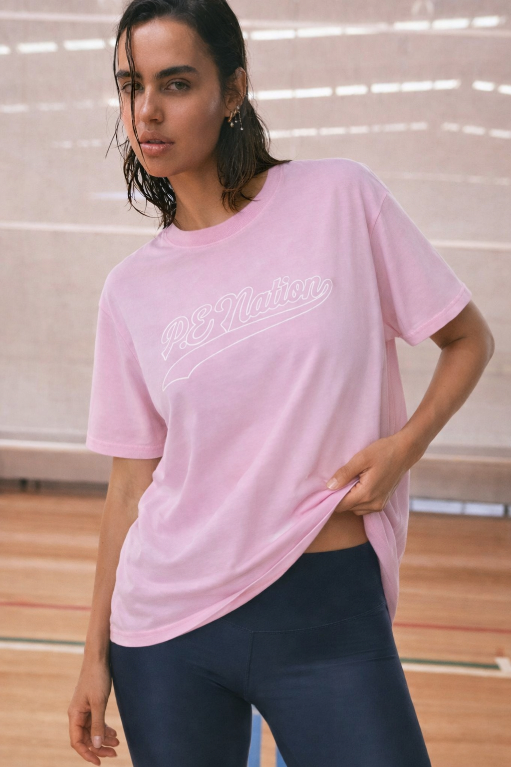 PE Nation | Formation 2 Tee - Washed Prism Pink
