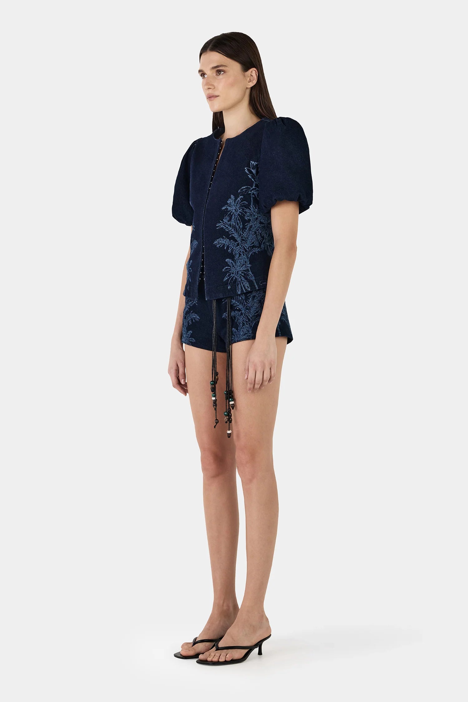 Hansen & Gretel | Jacques Denim Shortie - Tropicana Denim