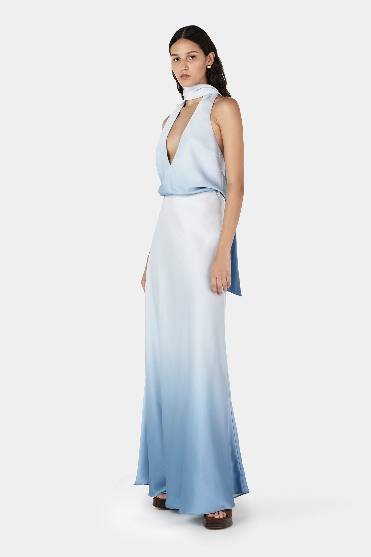Hansen & Gretel | Nova Maxi Skirt - Ocean Spray