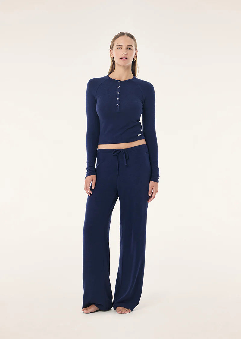 PE Nation | Haven LS Top - Dark Navy