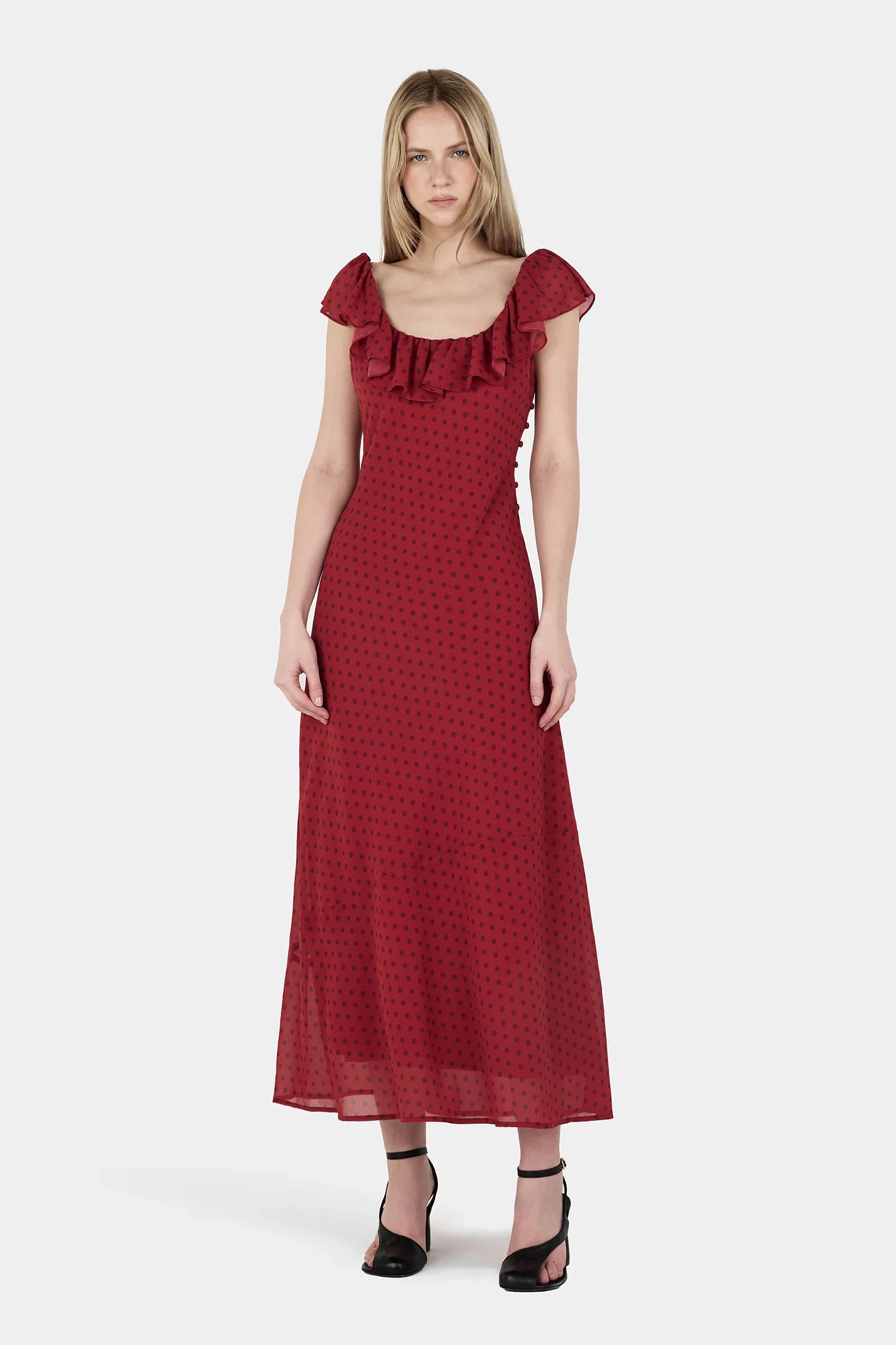 Hansen & Gretel | Hazel Bias Dress - Samba Polka