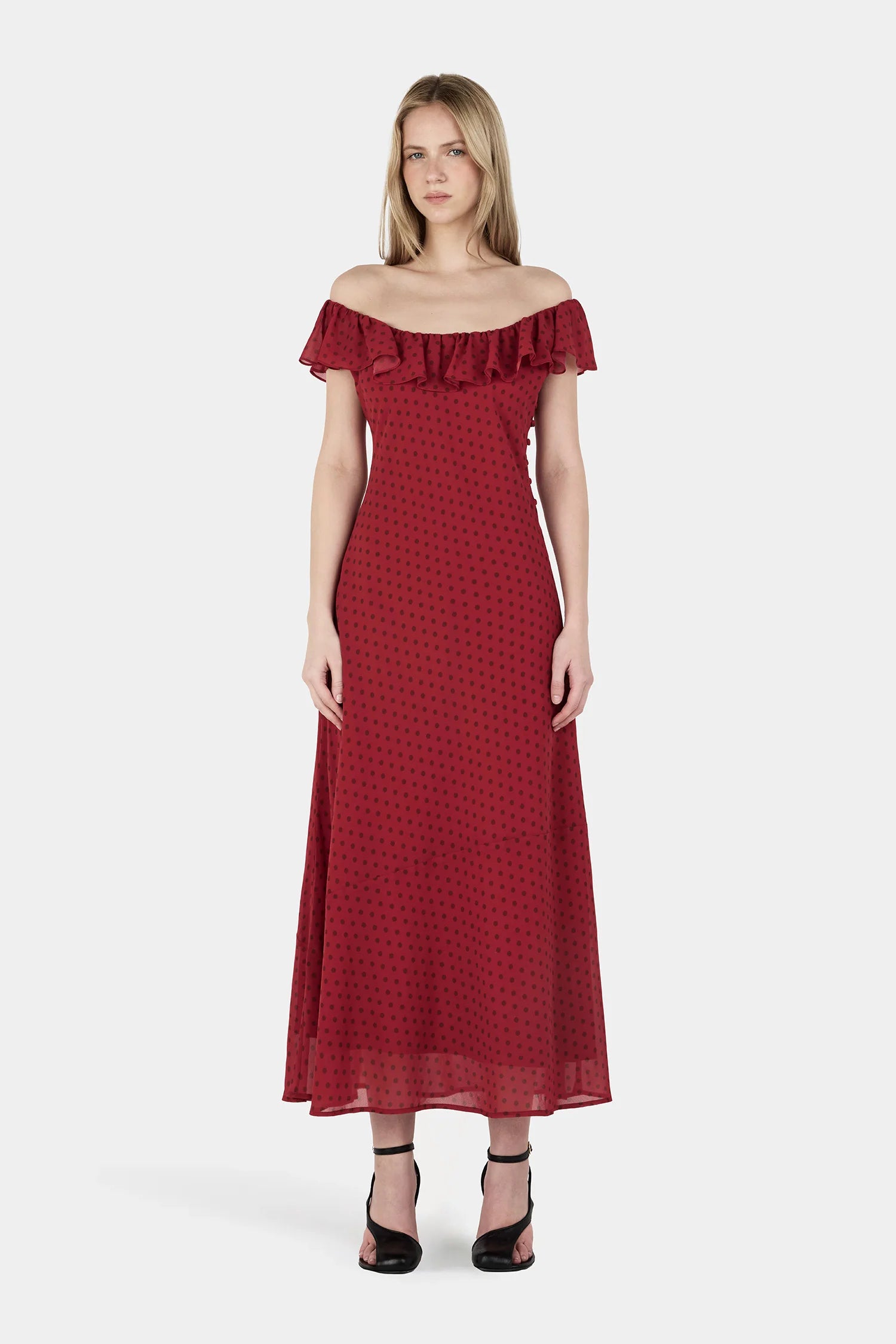 Hansen & Gretel | Hazel Bias Dress - Samba Polka