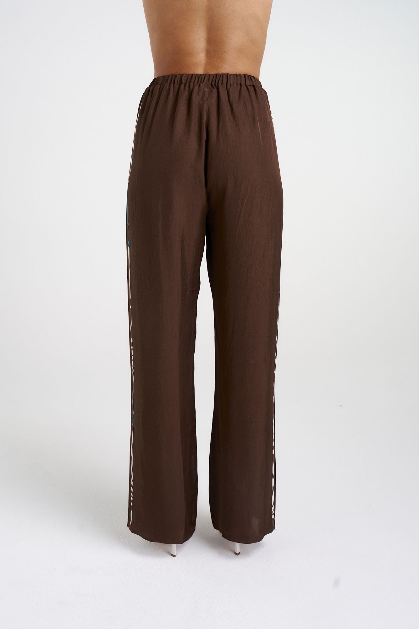 Summi Summi | Elastic Pants w/ Stripe - Nautilus