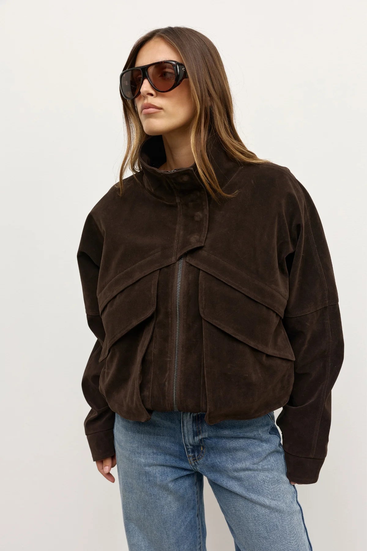 Bayse Brand | Inez Jacket - Deep Brown