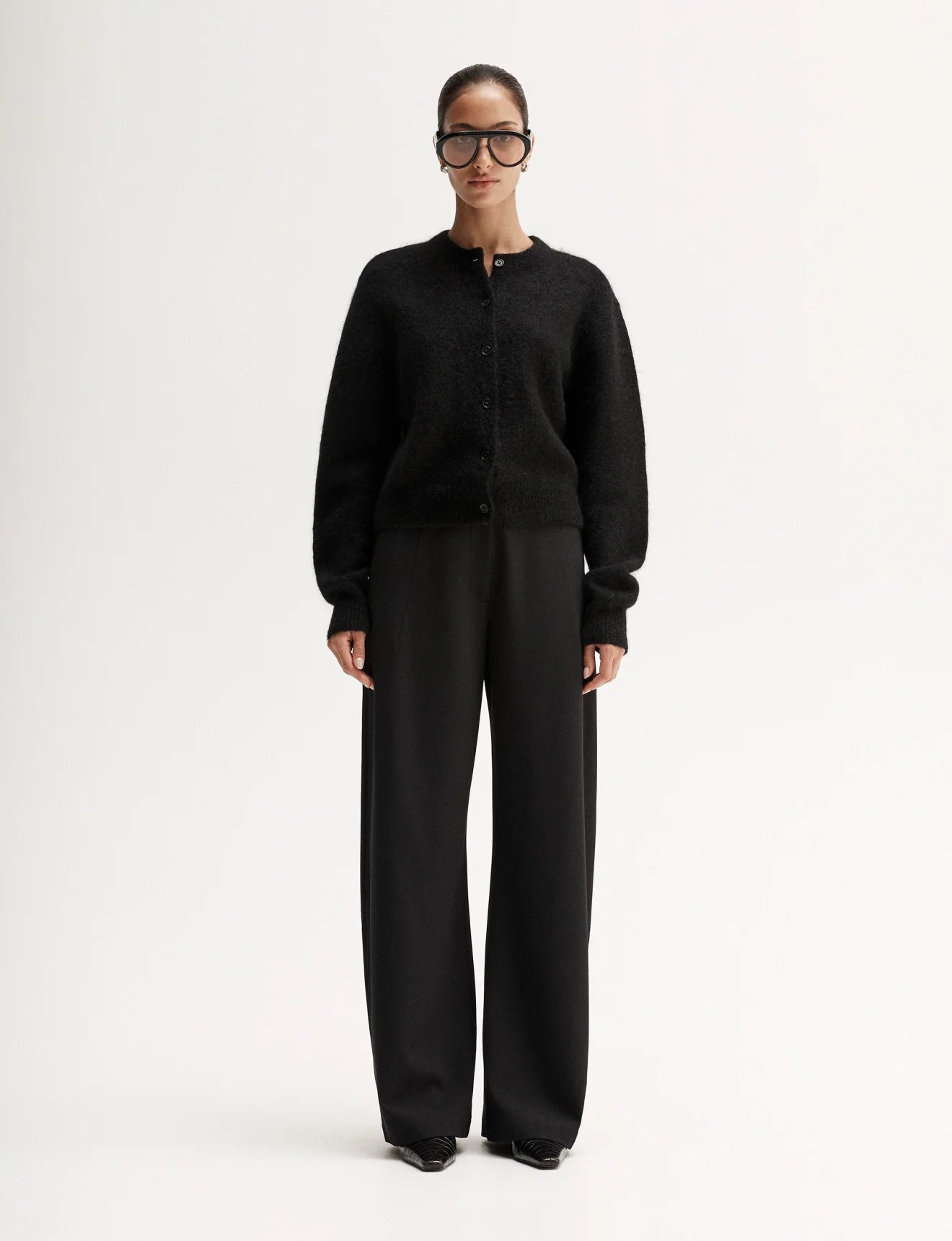 Elka Collective | Abigail Knit Cardigan - Black