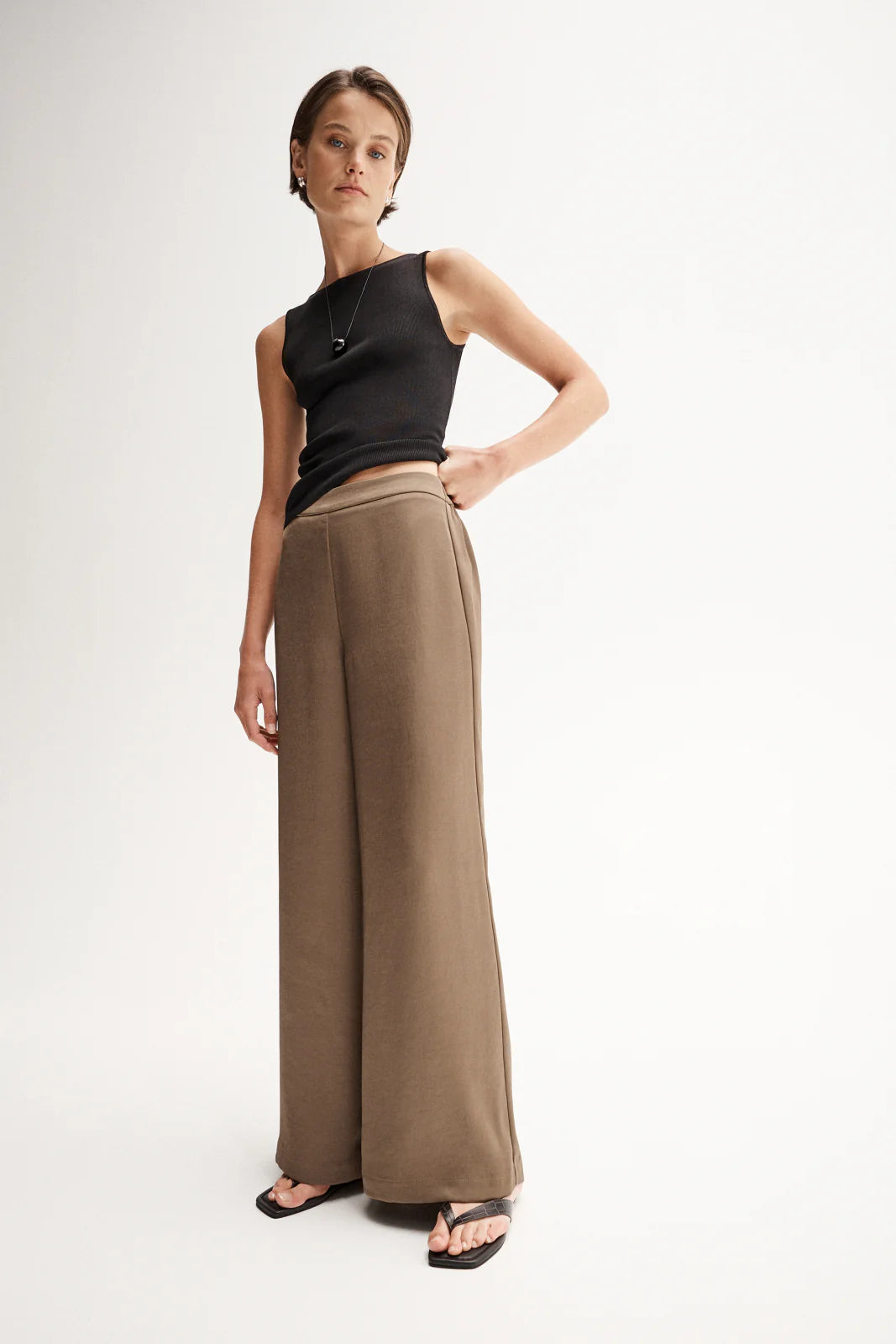 Elka Collective | Eleanor Pant - Mocha