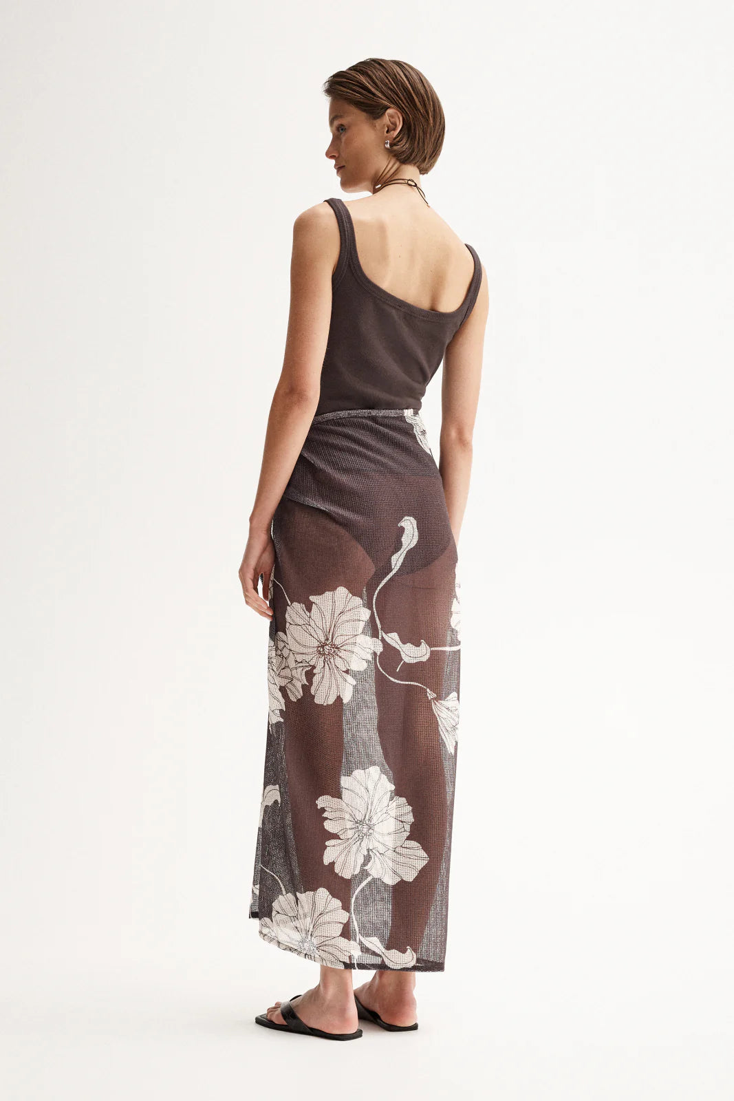Elka Collective | Persi Tank - Chocolate