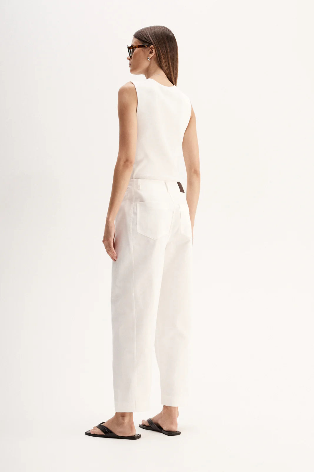Elka Collective | Marshall Pant - White