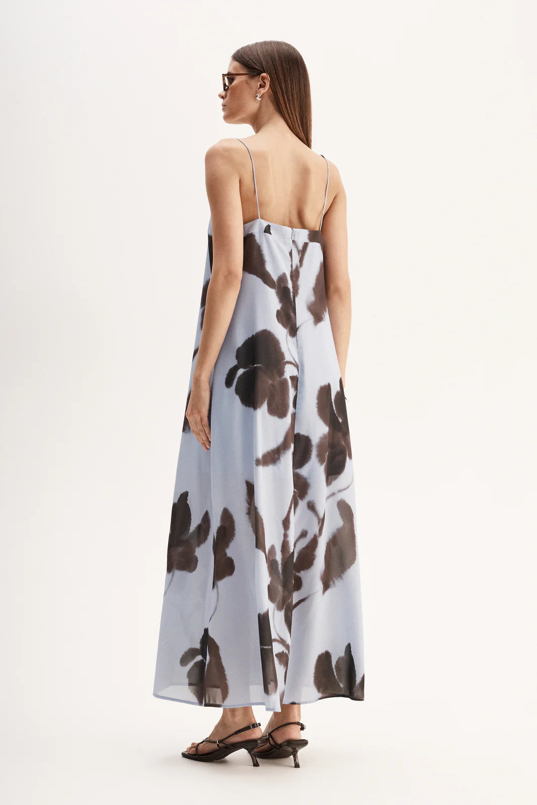 Elka Collective | Monet Maxi Dress - Chocolate Floral Print
