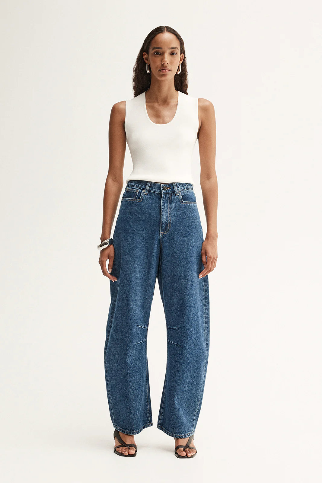 Elka Collective | Hayes Knit Top - White